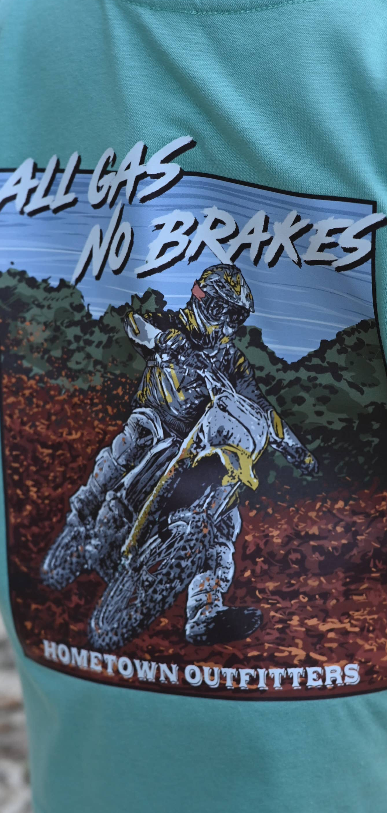 All Gas No Brakes: Saltwater Long sleeve