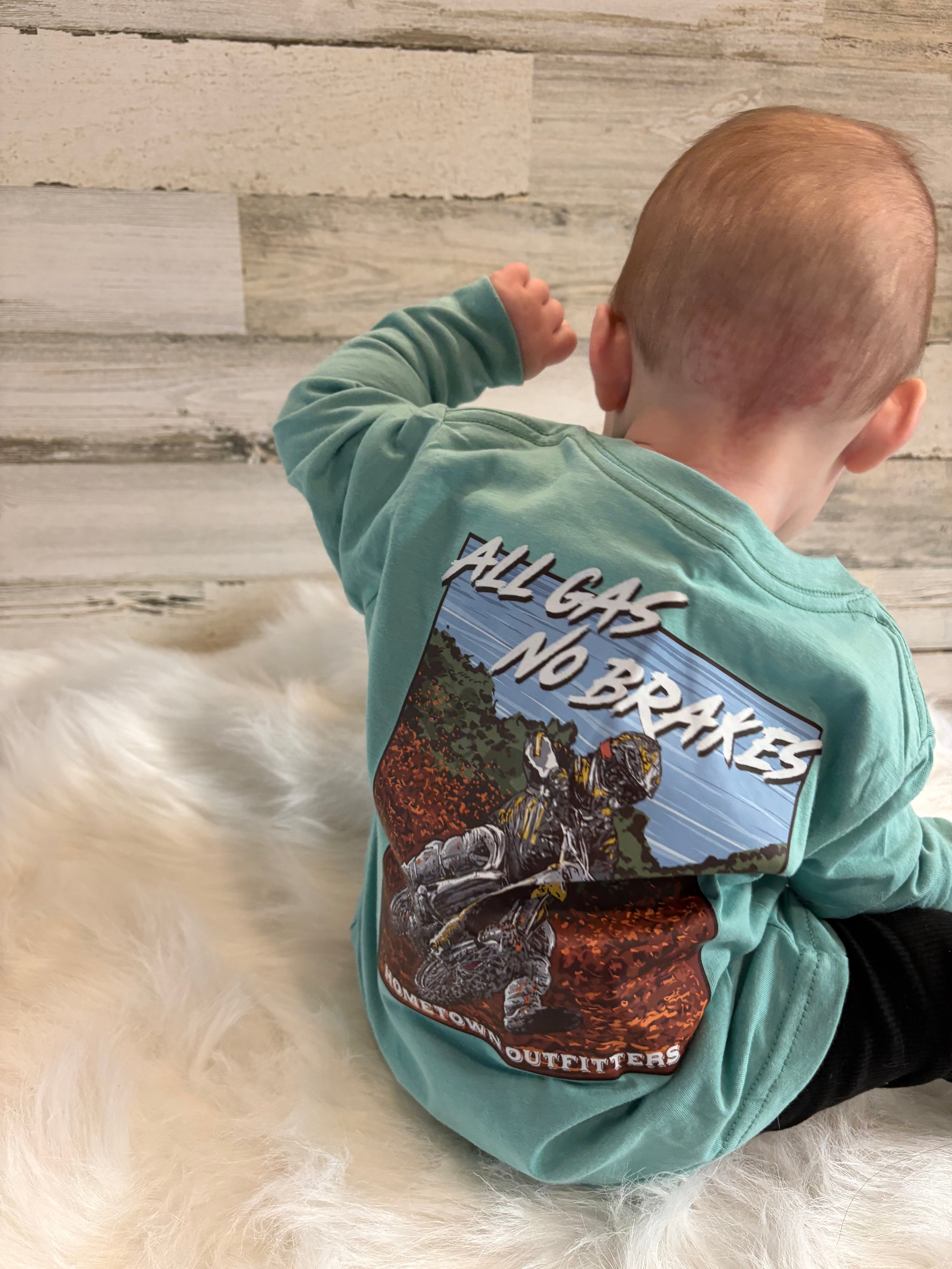 All Gas No Brakes: Saltwater Long sleeve